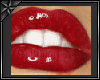 Juicy Red Lips Sticker