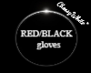 RED/BLACK Gloves