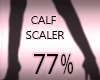 Calf Foot Width 77%
