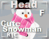 R|C Snowman Head Pink F