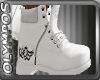 *O* White Boots