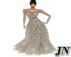 J* Elegant Sequins Gown