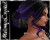 HAIR LOOK PURPLE