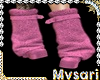 Boots Furry Pink