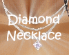 Silver Diamond Necklace 
