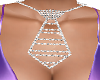 Diamond Tie Necklace
