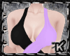 |K| Black&Lilac Bikini