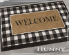 H. Welcome Doormat