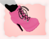 A: Bright pink boot