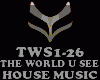 HOUSE MUSIC-THE WORLD U