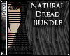 |Odd| Natural Dreads Bun