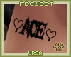 U. Ace Neck Tattoo