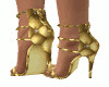 Gold Sequence Heels