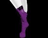 Purple Fashion Boots
