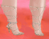 Strap KneeHigh Heels