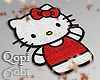 Red Hello Kitty Rug