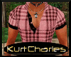 [KC]PINKCHK MUSCLE POLO