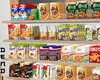 Grocery Food Shelf