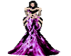 Boa Purple Long Gown