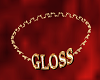 Gloss Gold Choker Req.