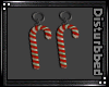 ! Candy Cane Earings