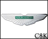 C8K Aston Martin Emblem