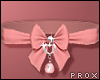 Pink Ribbon Choker