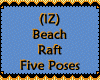 Beach Raft With 4 Poses