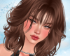 Presley Mocca + bangs