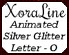 (XL)Silver Glitter - O