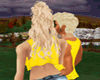 couples hands off vest M