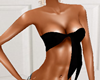 [S] black bikini top