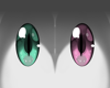 anime cat eyes 2tone