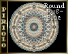 Round Rug - Blue
