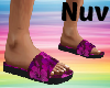 Pink Hawaii Flip Flops