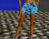 CA Blue Leopard Mini Ski