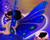 K- Butterfly Blue Wings