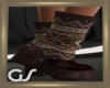 GS Brown Boot Warmers