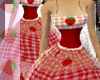 Strawberry Gingham Dress