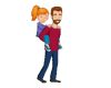 Girl and daddy clipart2