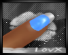 [LovX]Wicked Blue Nails