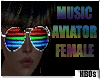 MUSIC AVIATOR FEMALE
