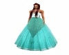 MJ-3 Teal Tier Gown