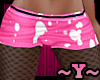 ~Y~Splatted Pink Shorts