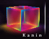 Neon Cube Rainbow