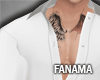 Shirt white+tattoo|FM722