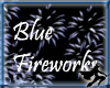Blue Fireworks