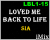 Loved Me Back To Life