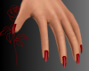 Red Short Nails