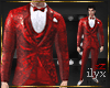 zZ Suit Holidays Red